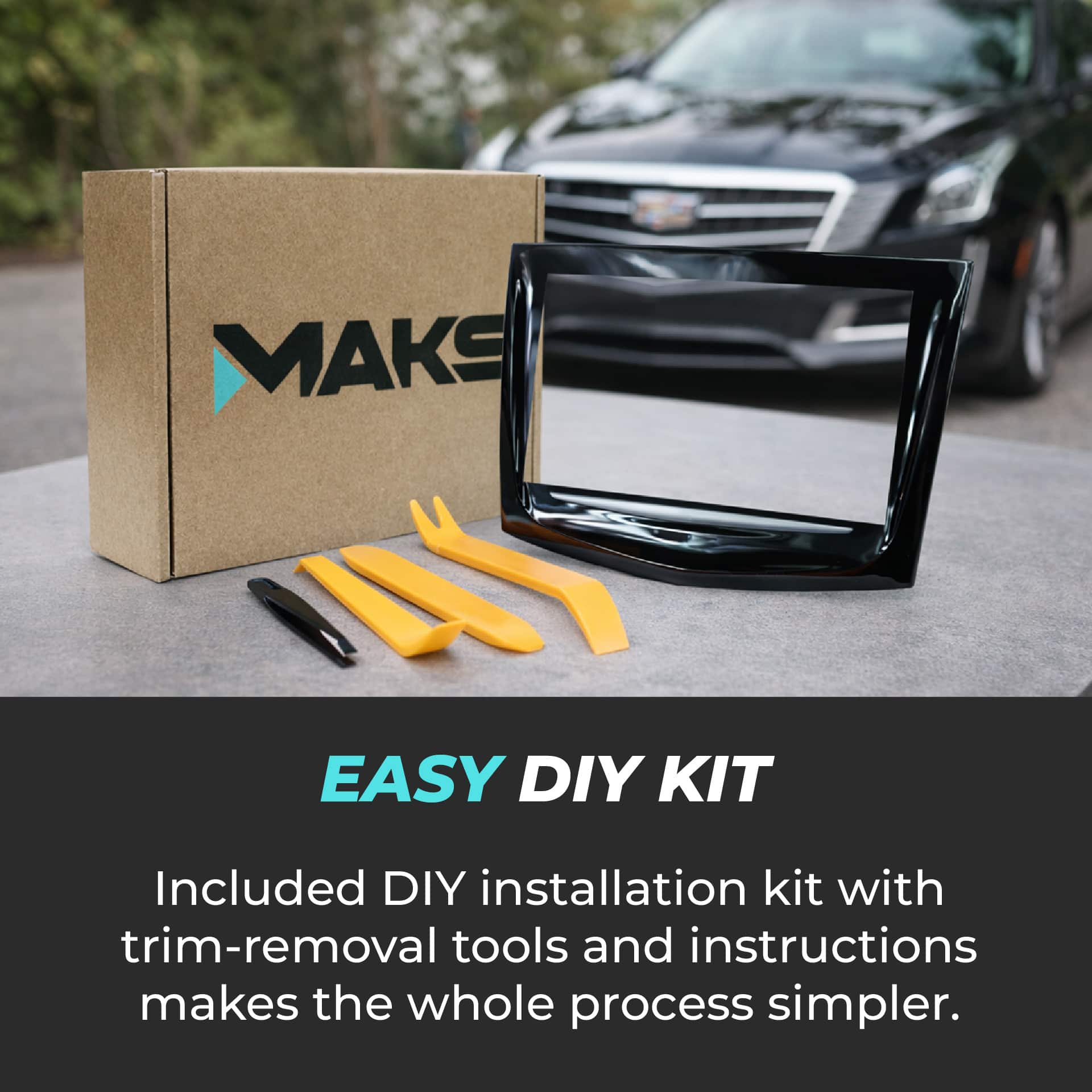 MAKS CUE screen replacement information image